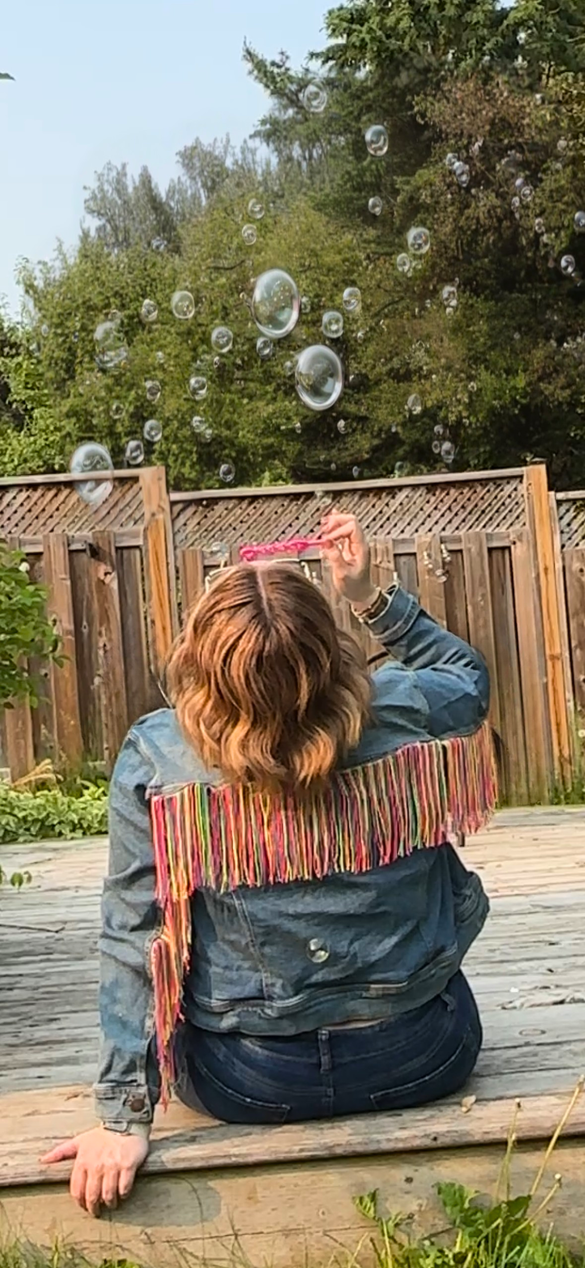 BYOJ Lexi Fringe Jean Jacket