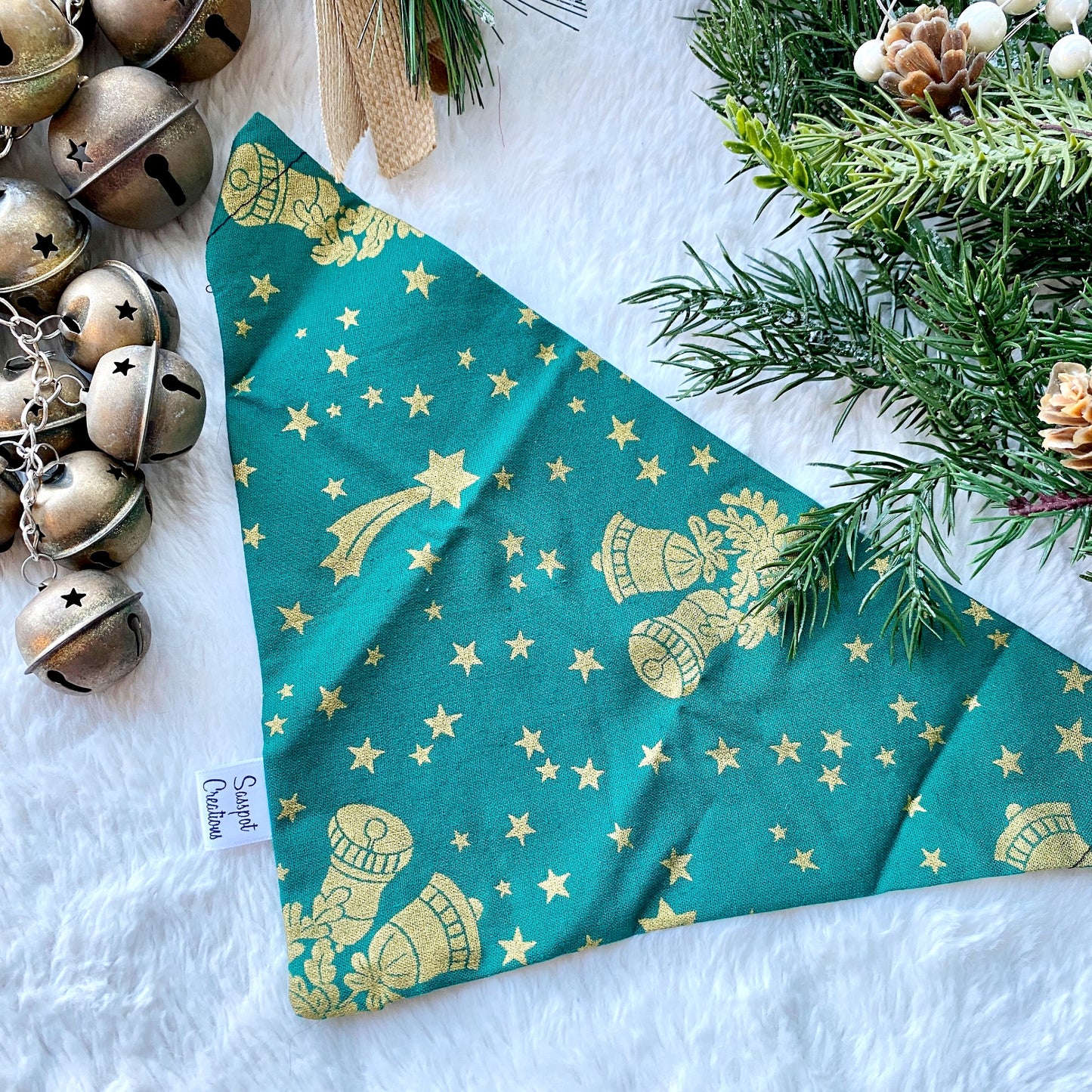 Holiday Barkin' Bandanna