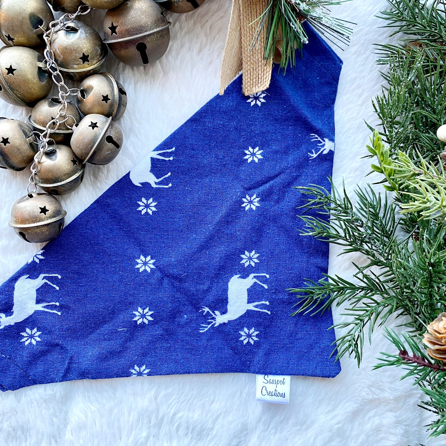 Holiday Barkin' Bandanna