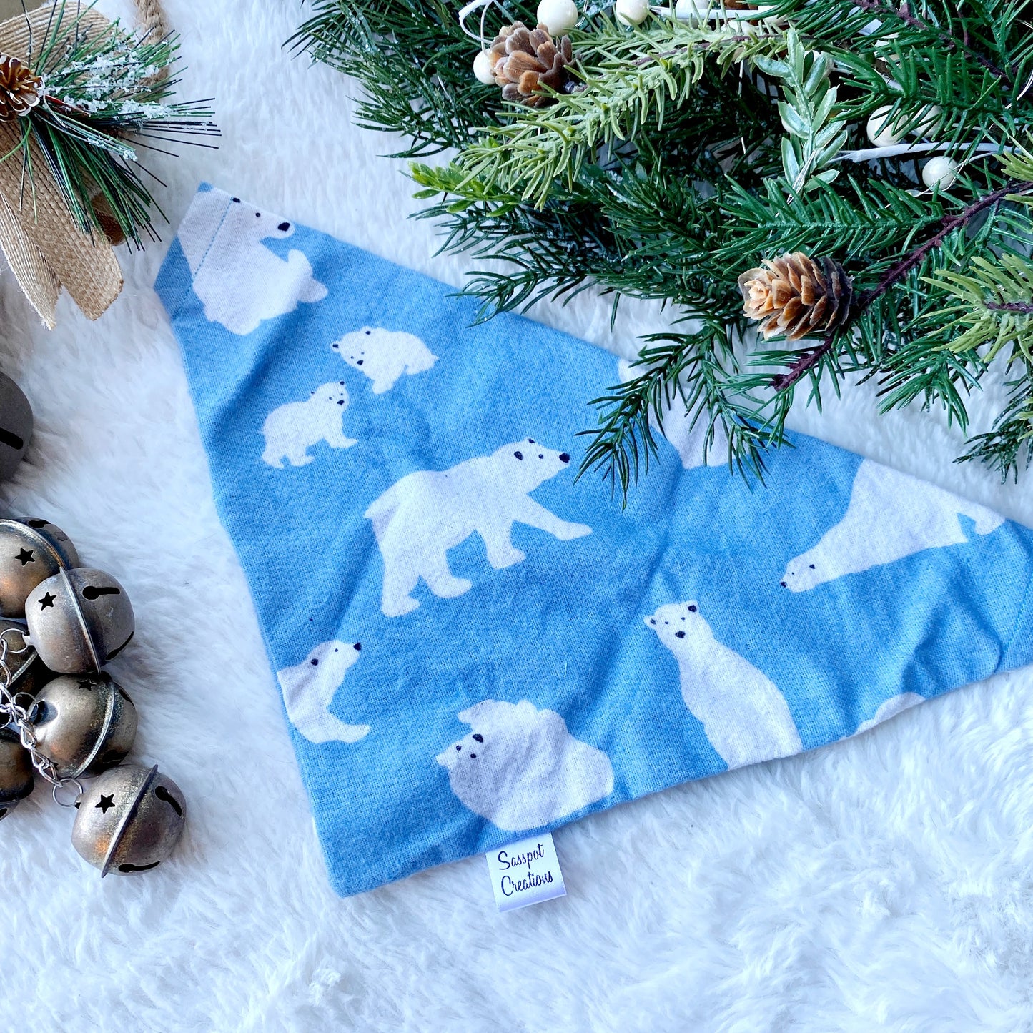 Holiday Barkin' Bandanna