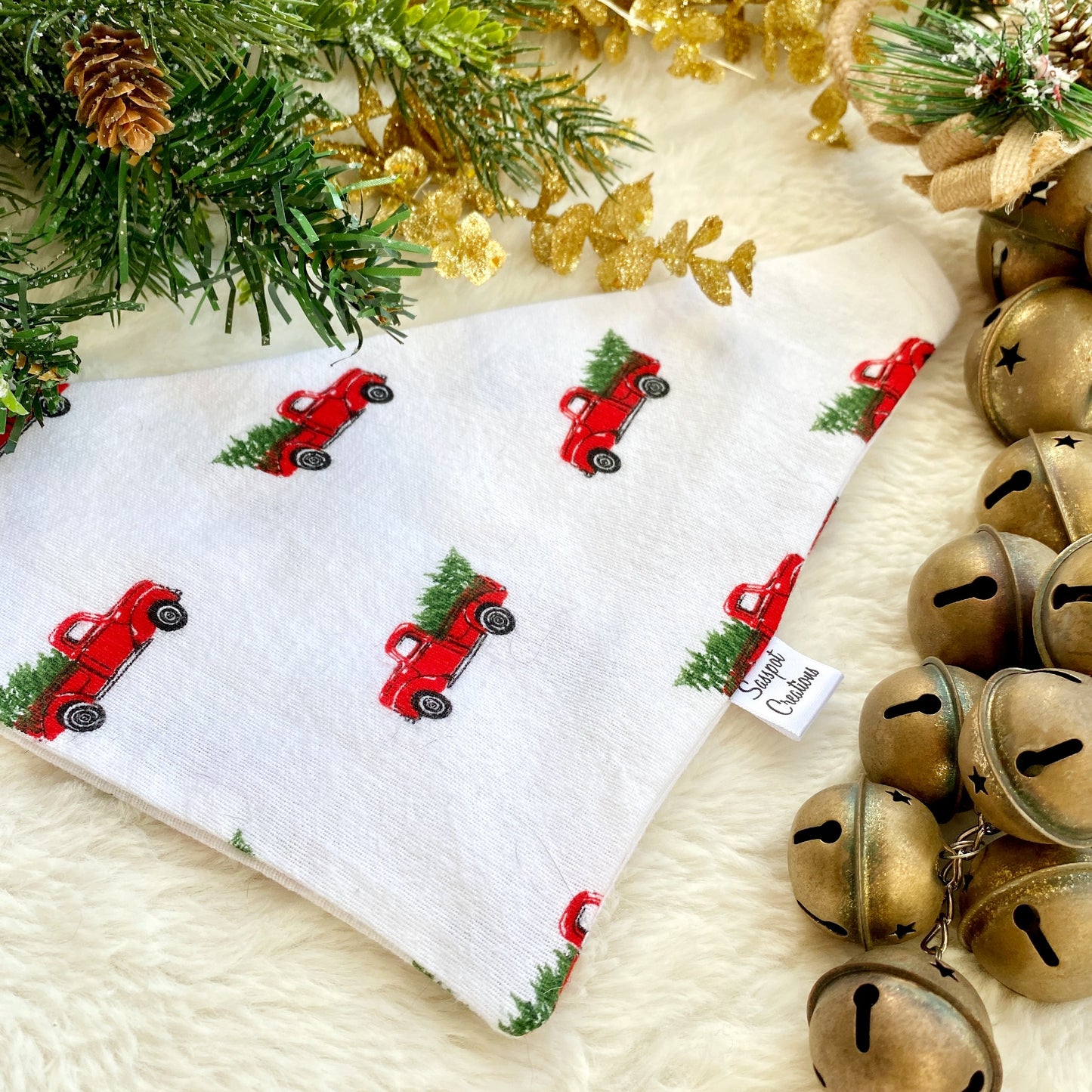 Holiday Barkin' Bandanna