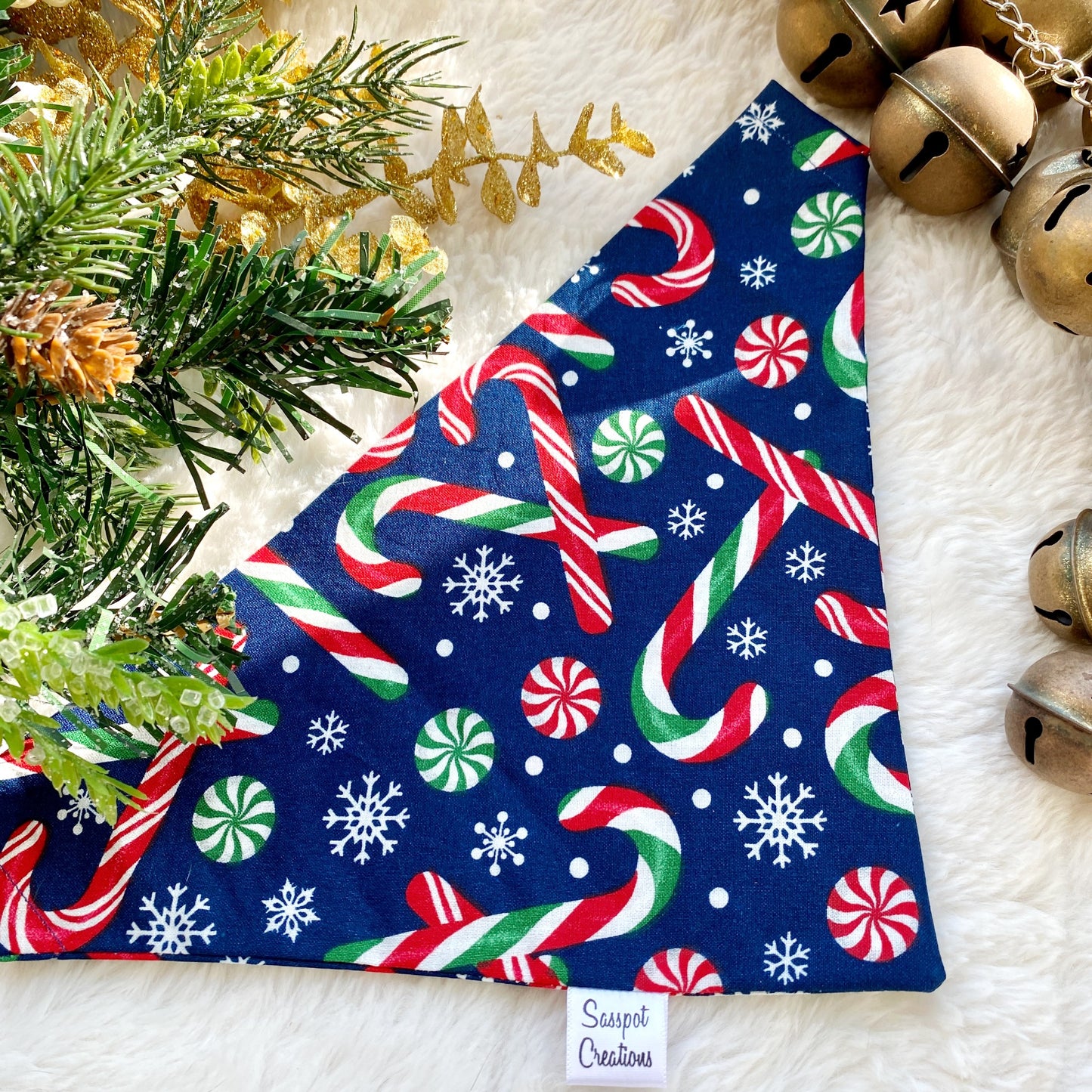 Holiday Barkin' Bandanna