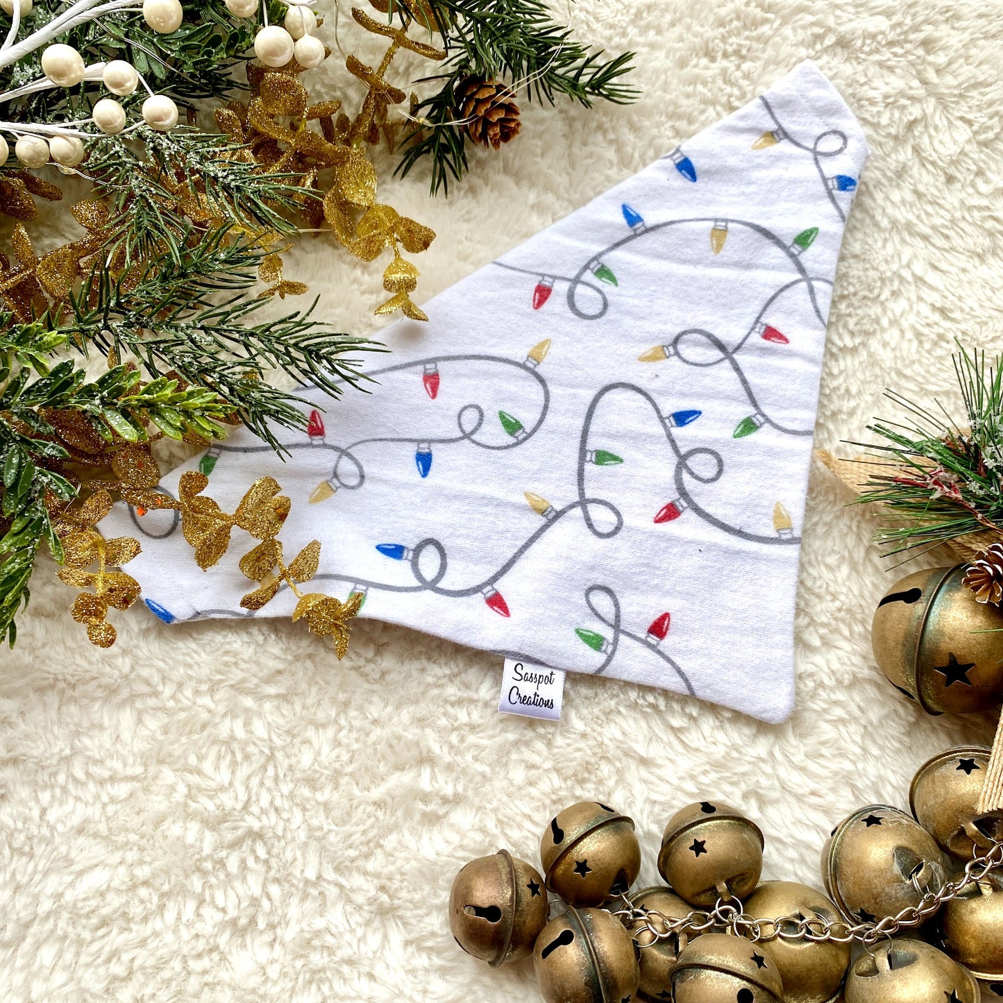 Holiday Barkin' Bandanna