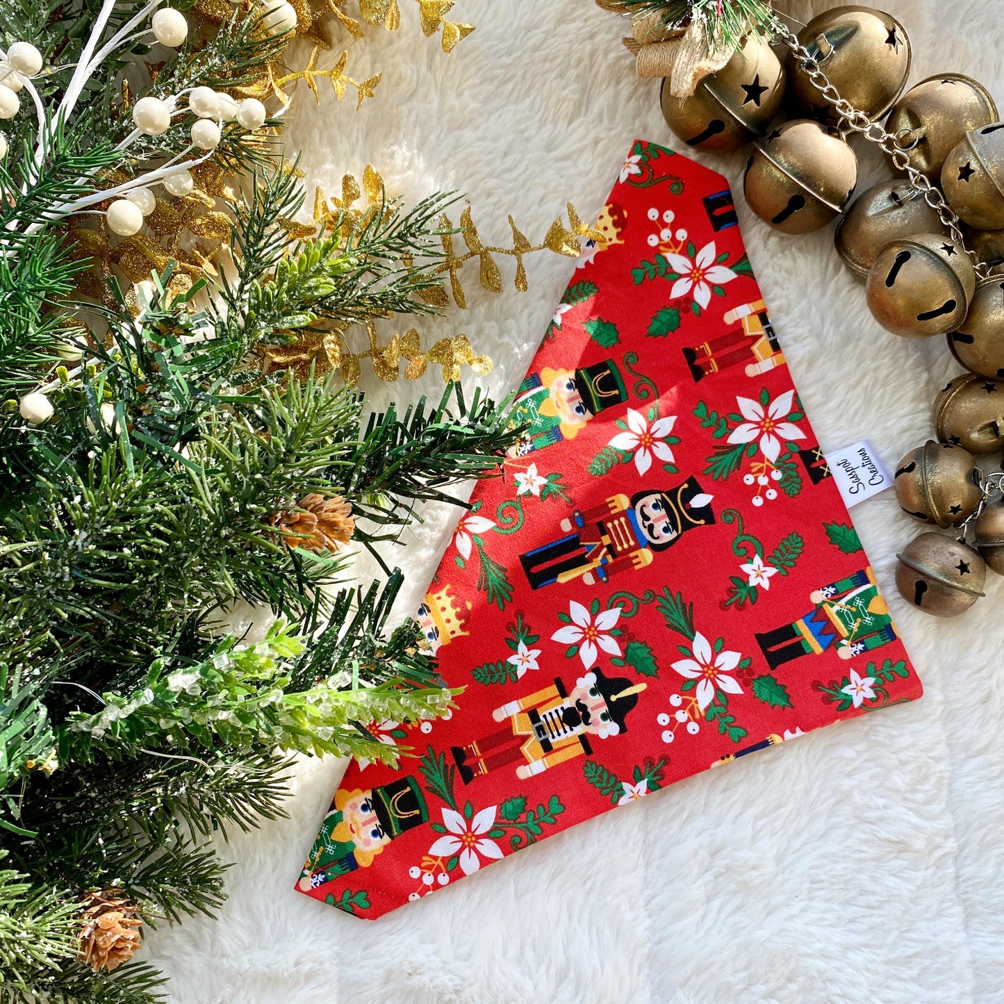 Holiday Barkin' Bandanna