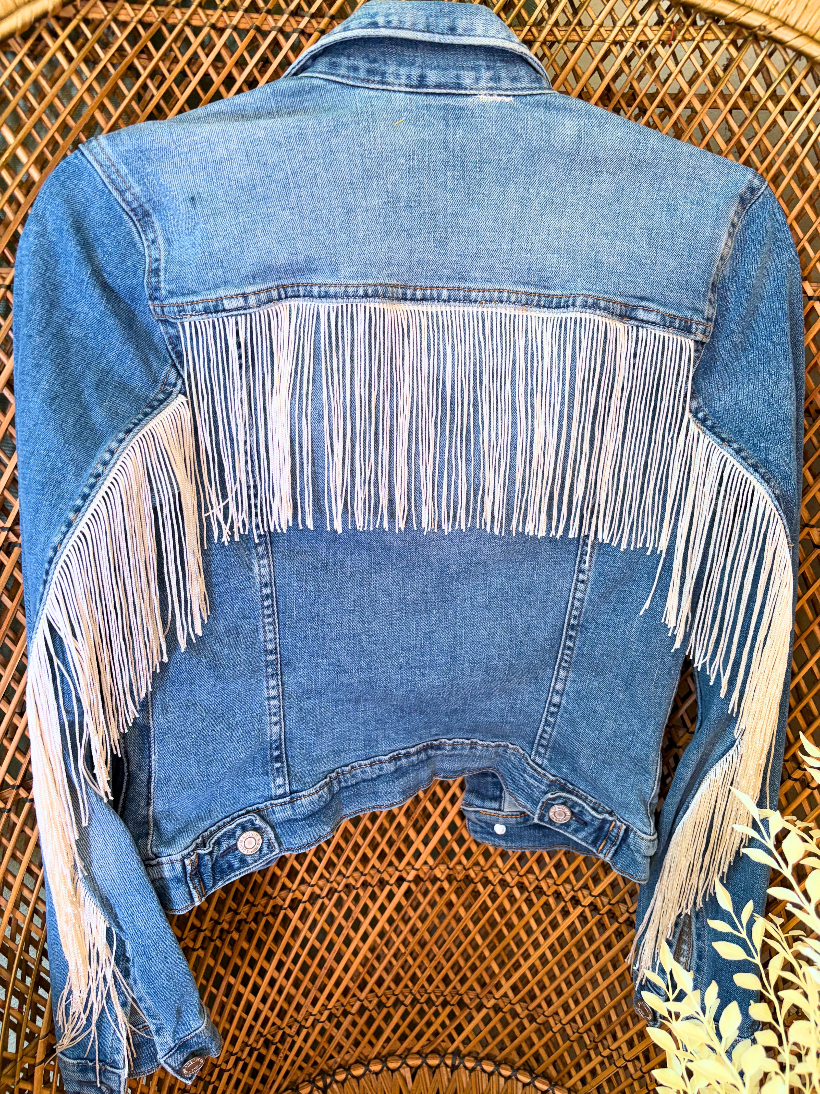 Lexi Fringe Jean Jacket