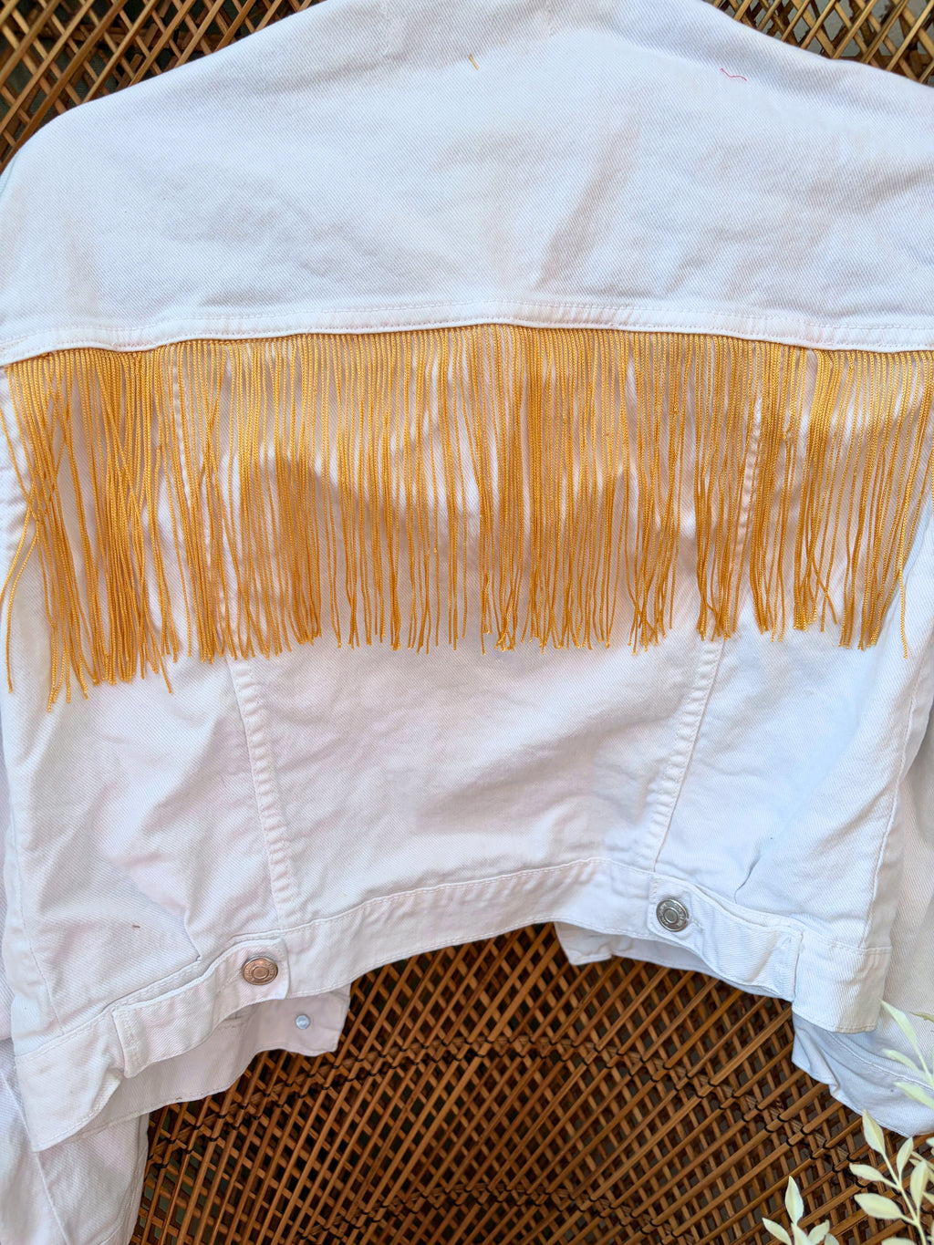Lexi Fringe Jean Jacket