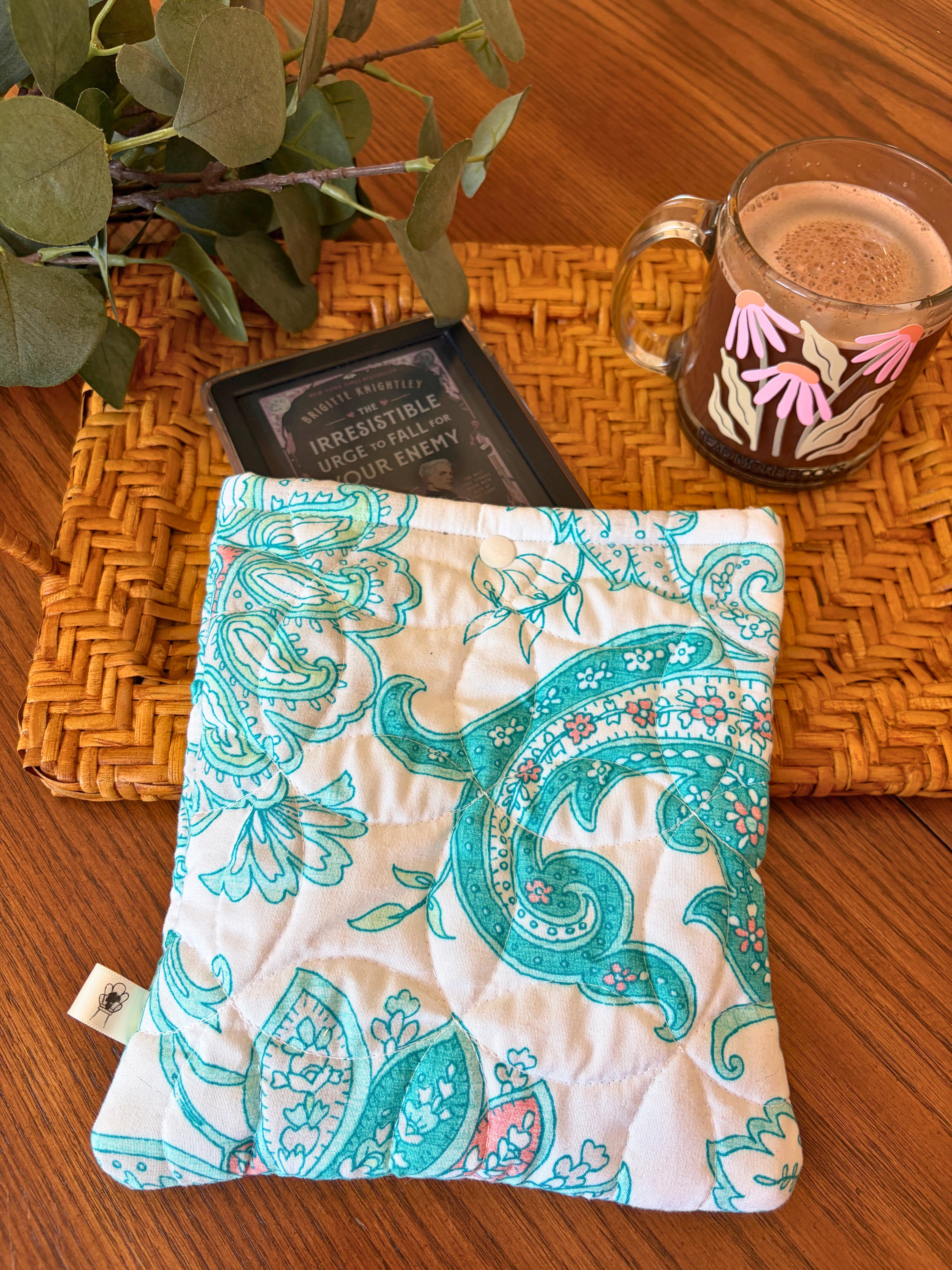 Quilted Adventures Await Book Sleeve