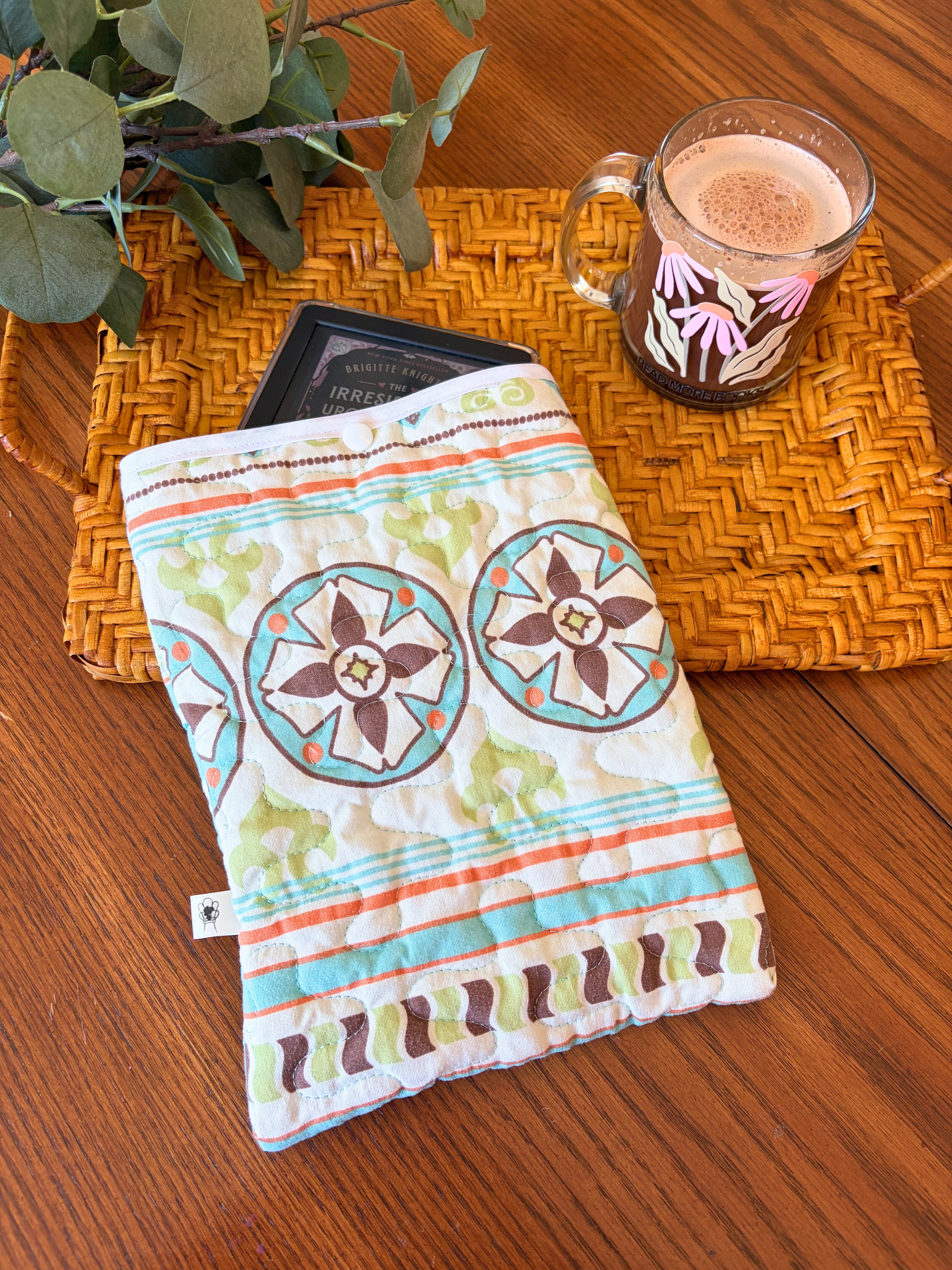 Quilted Adventures Await Book Sleeve