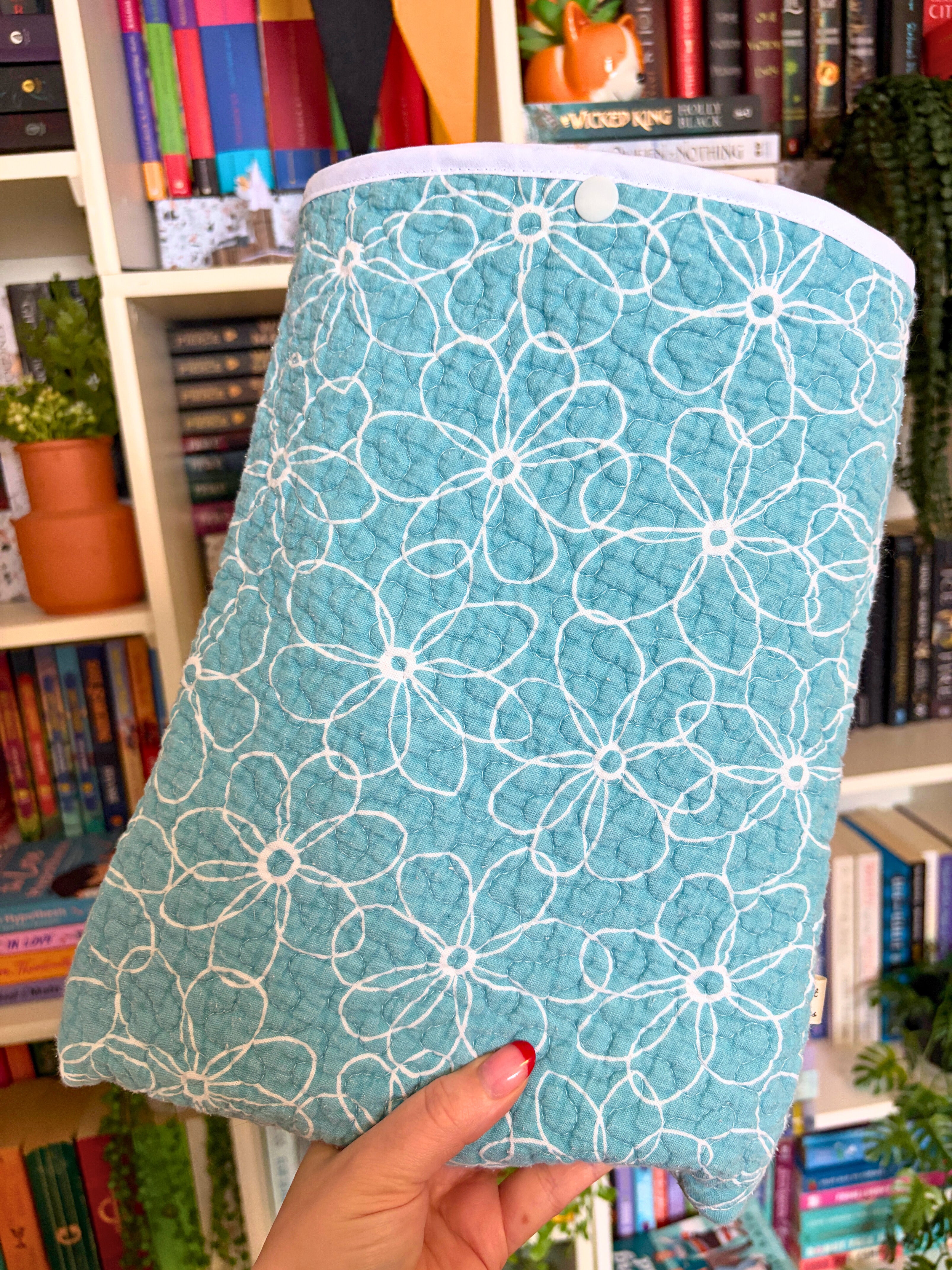 Quilted Adventures Await Book Sleeve