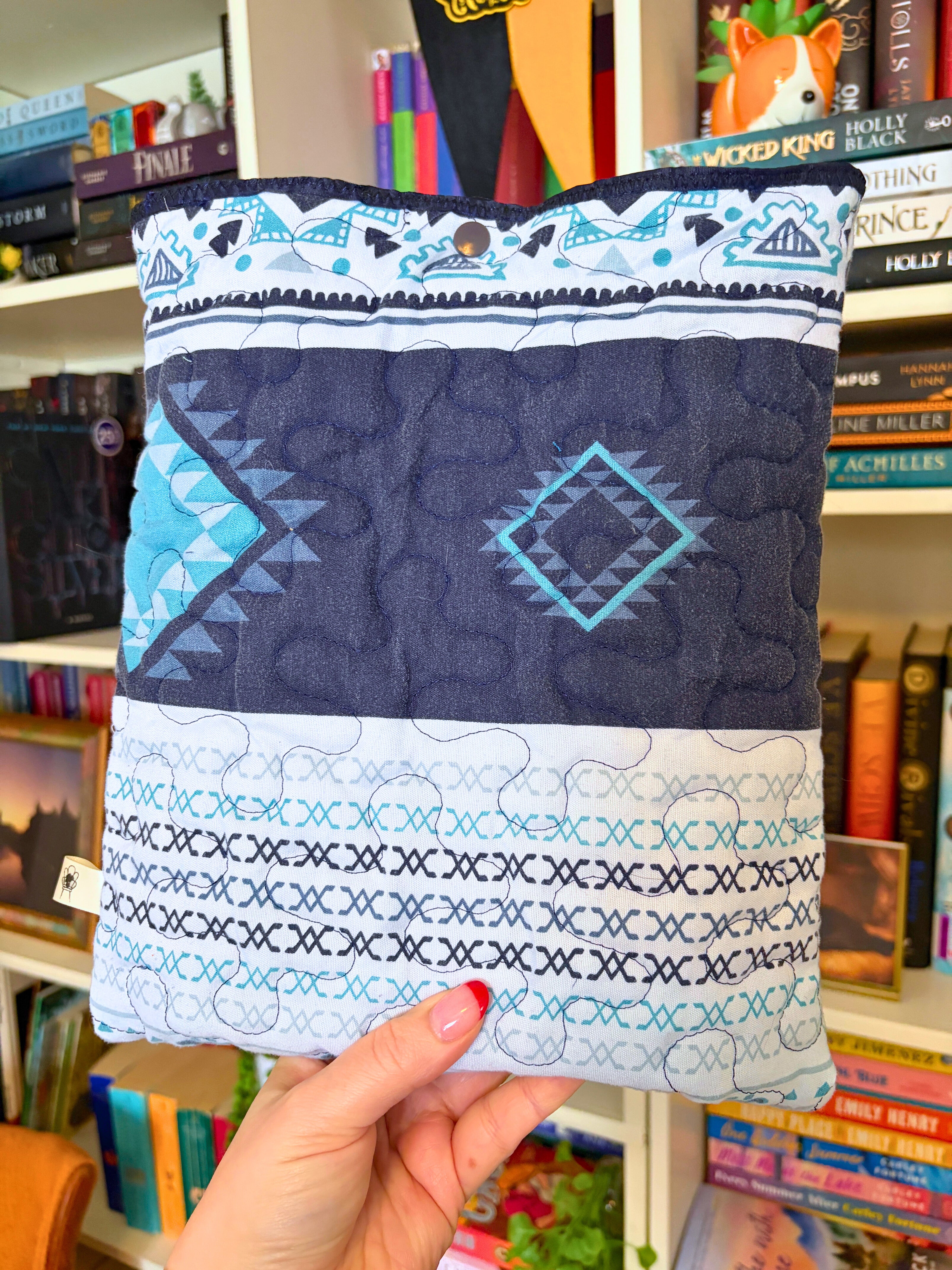 Quilted Adventures Await Book Sleeve