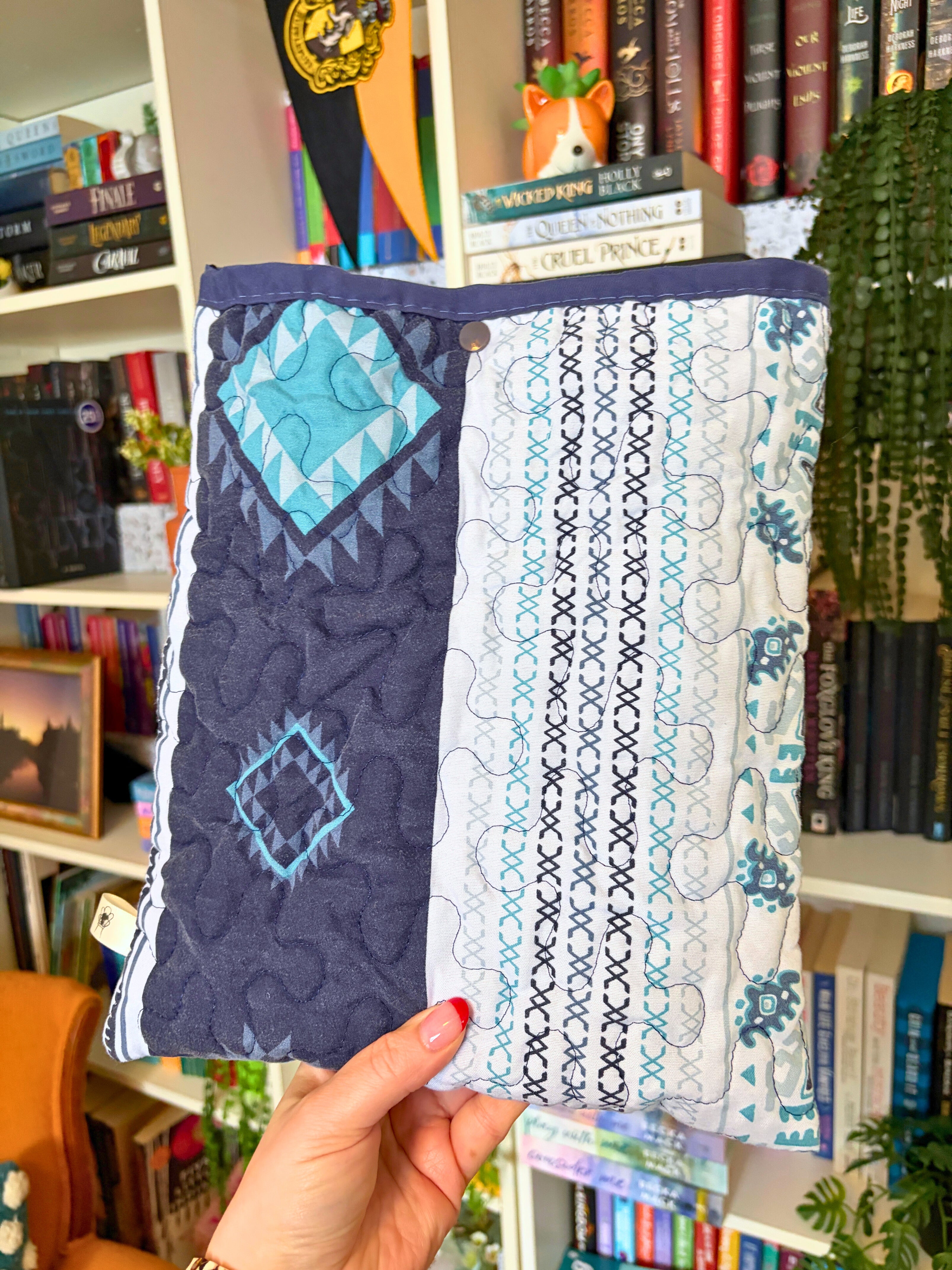 Quilted Adventures Await Book Sleeve
