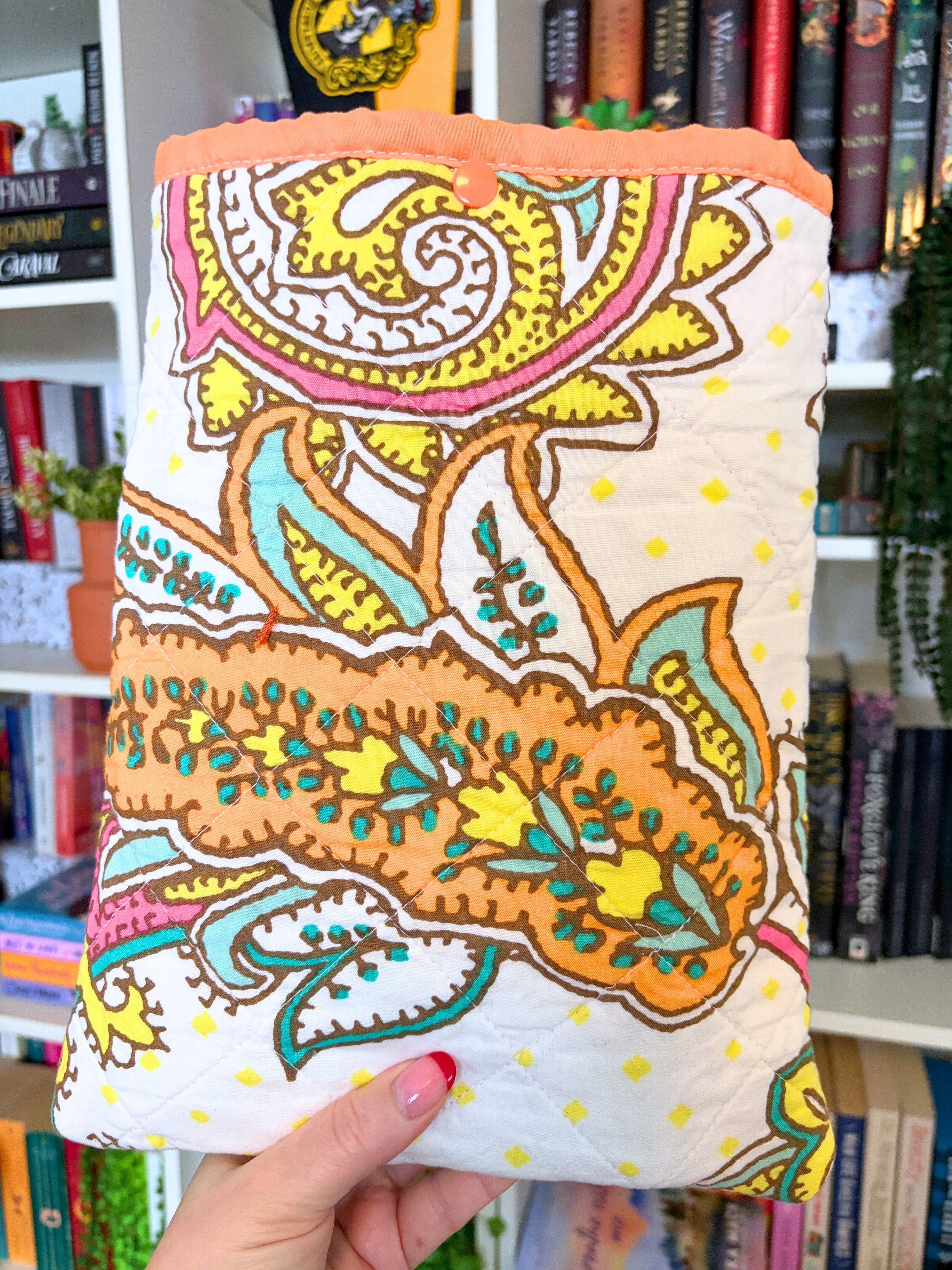 Quilted Adventures Await Book Sleeve