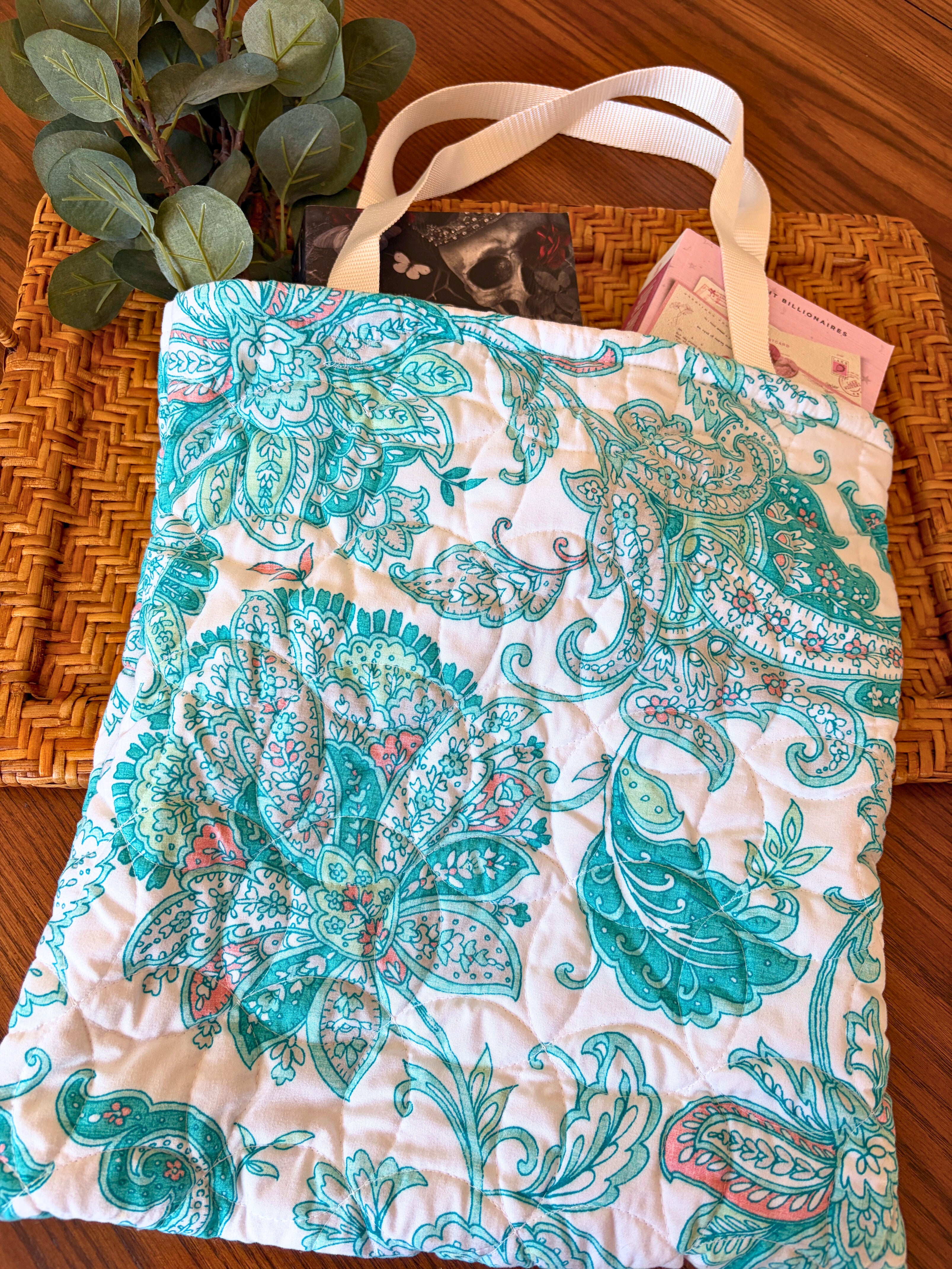 The Could Never be a Minimalist Quilted Tote