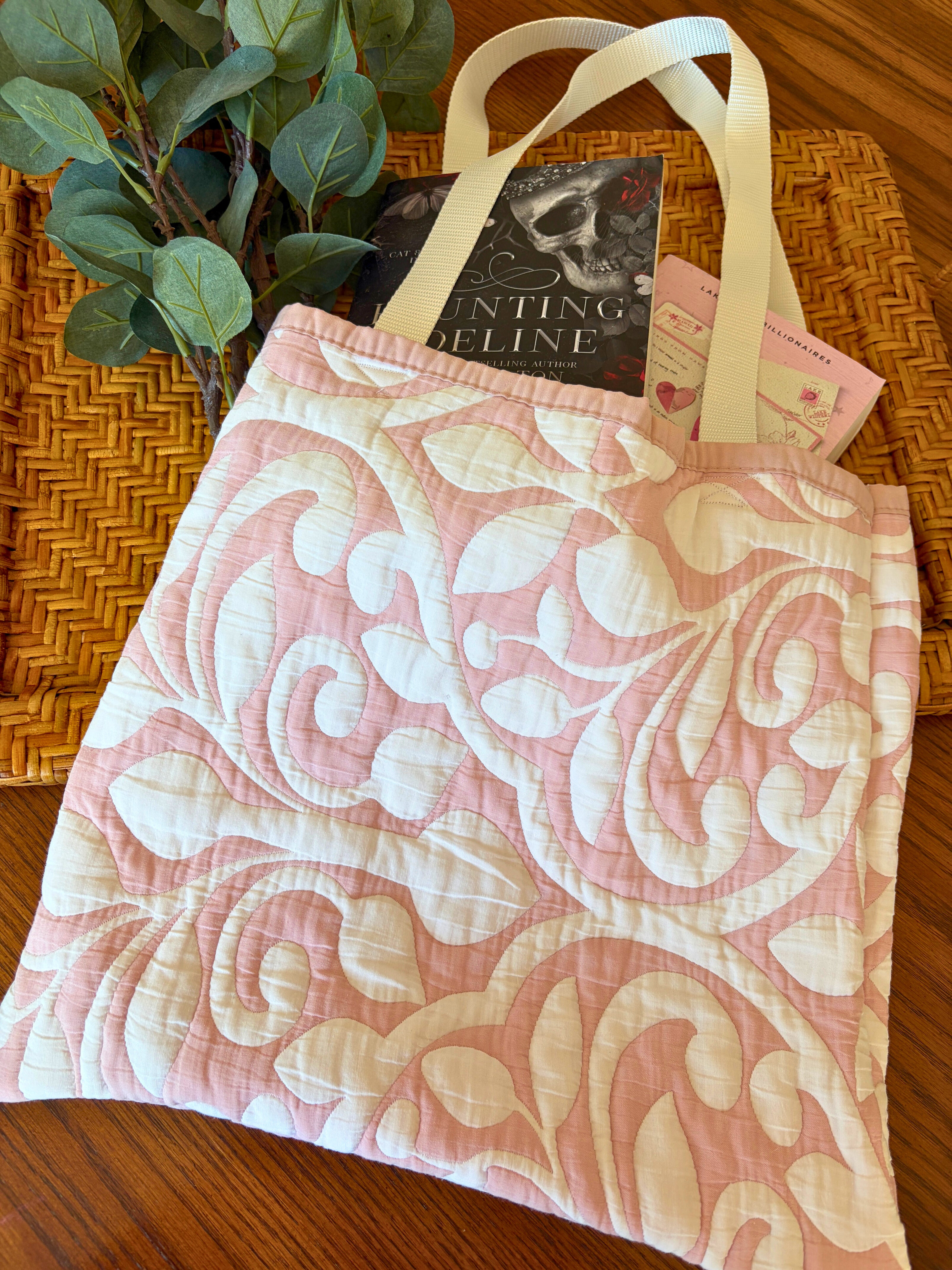 The Could Never be a Minimalist Quilted Tote