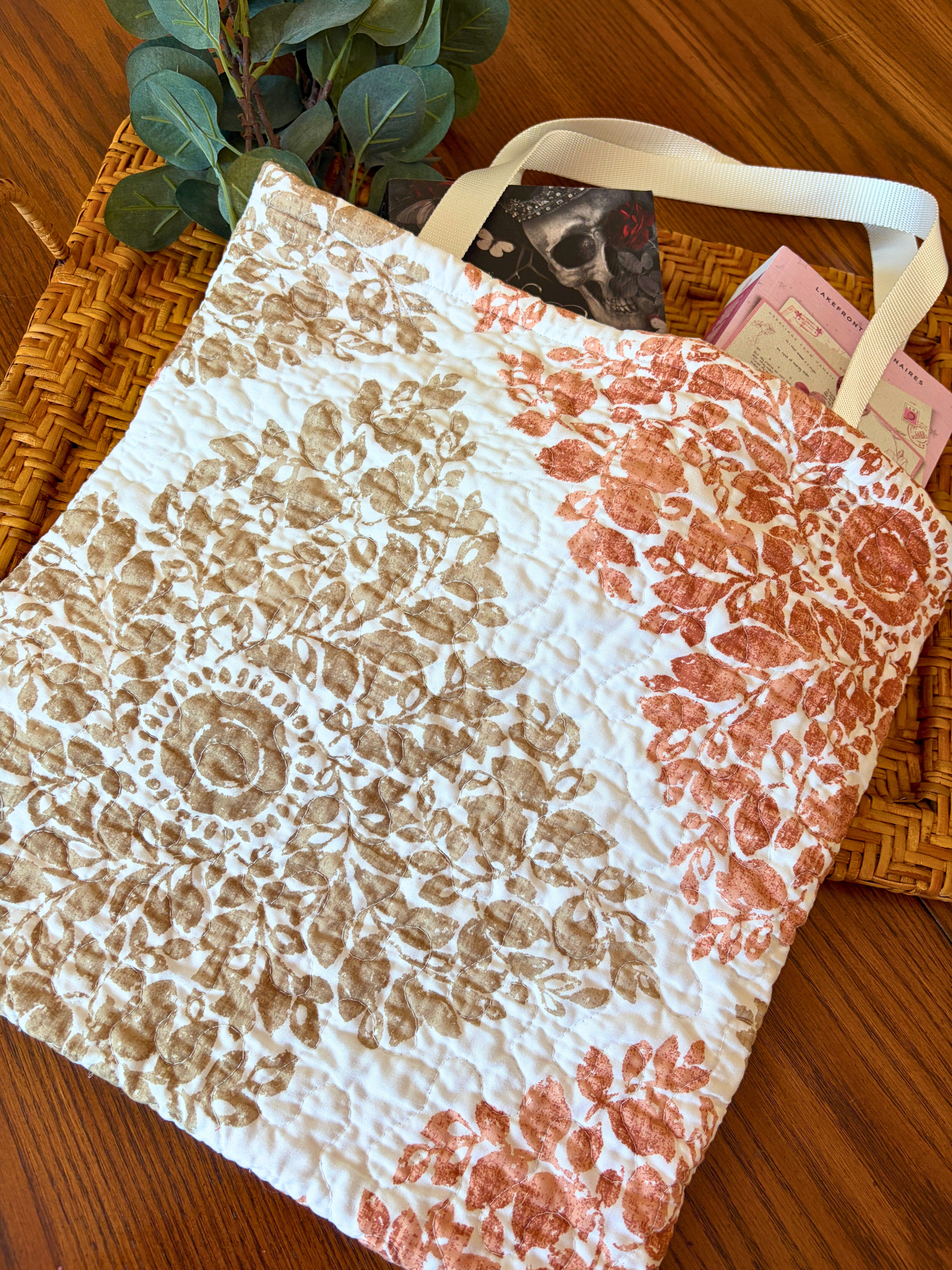 The Could Never be a Minimalist Quilted Tote