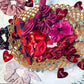 Seasonal scrunchie bouquet